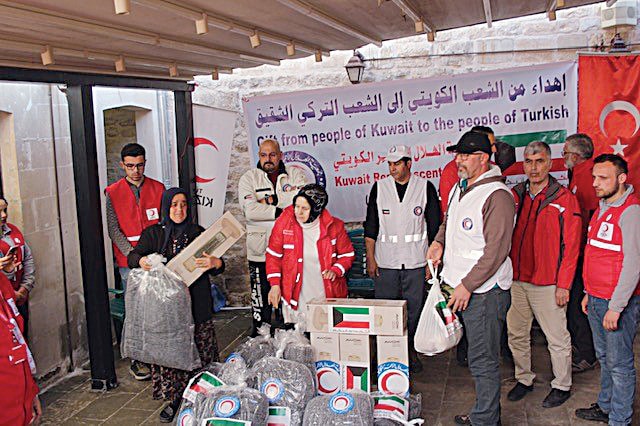 KRCS delivers disaster relief to quake-hit people Southern Turkey. - KUNA