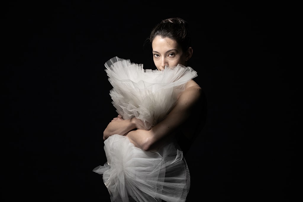In this file photo New Zealand's ballet dancer and first soloist of the Paris Opera Ballet Hannah O'Neill, poses during a photo session in Paris.— AFP