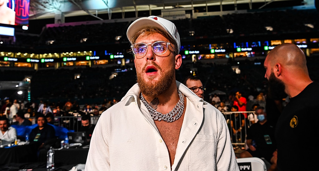 In this file photo YouTube personality Jake Paul attends the fight between his brother Logan Paul and former world welterweight king Floyd Mayweather in an eight-round exhibition bout at Hard Rock Stadium in Miami, Florida. - AFP photos