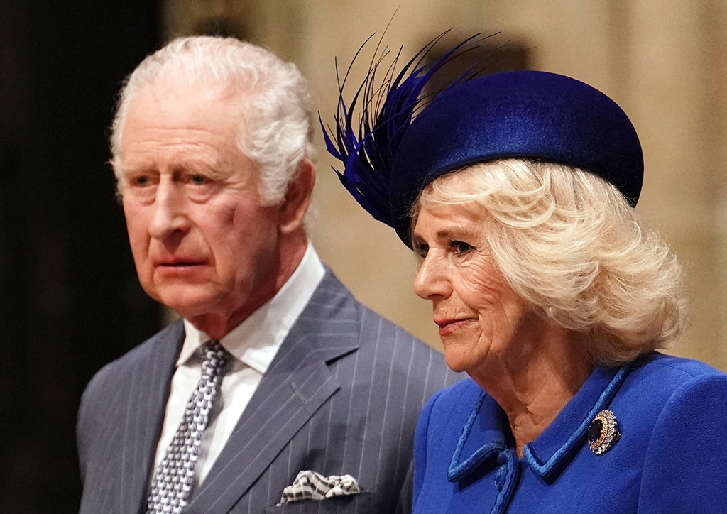 In this file photo taken on March 13, 2023 Britain's King Charles III and Britain's Camilla, Queen Consort attend the Commonwealth Day service ceremony, at Westminster Abbey, in London. --AFP photos