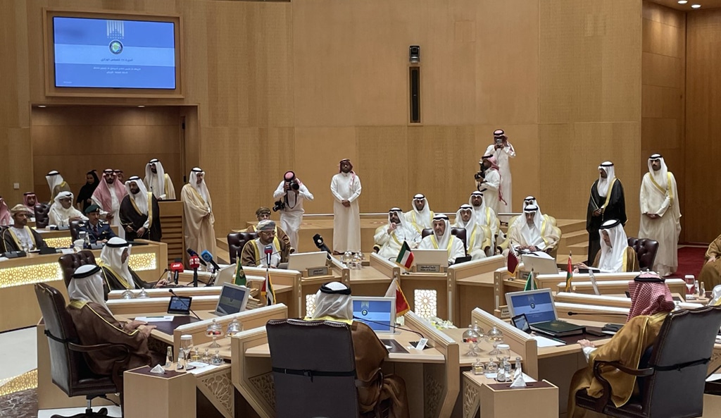 RIYADH: 155th Session of the GCC Foreign Ministers’ Council opens in Riyadh.— KUNA photos