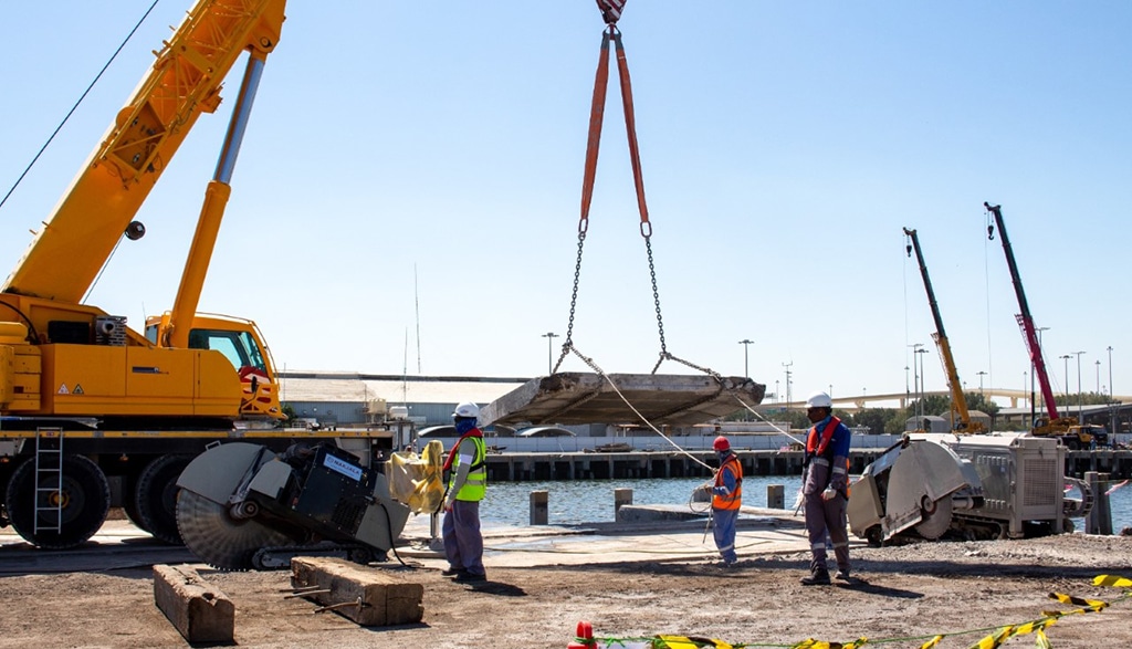 Kuwait Ports Authority rehabilitating Shuwaikh port project. - KUNA