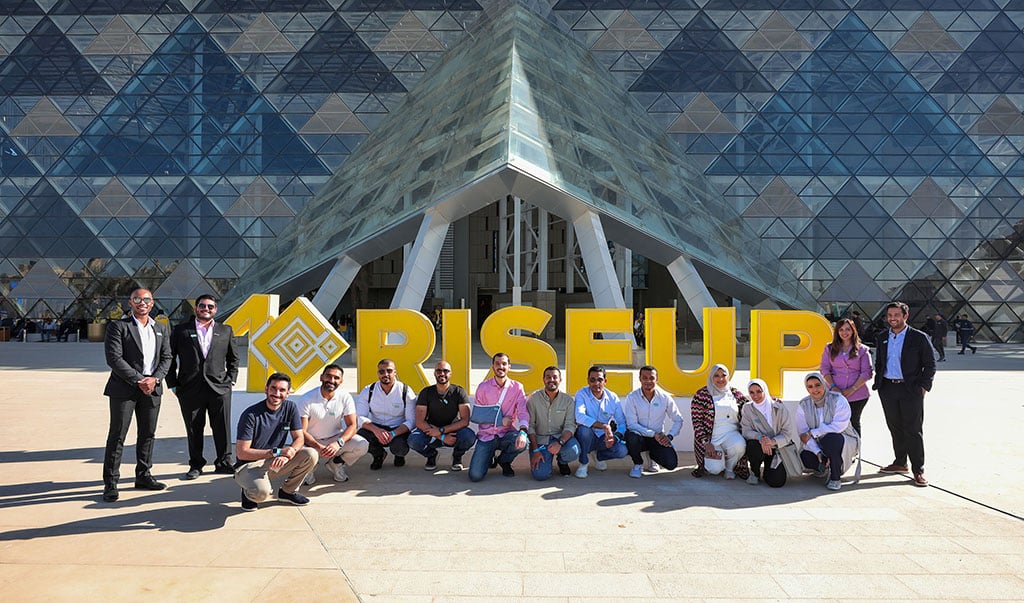 Kuwaiti entrepreneurs at RiseUp Summit in Cairo.