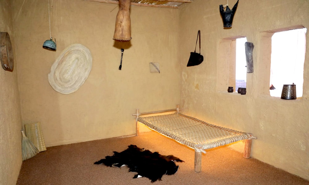 A model of one of the Prophet's rooms