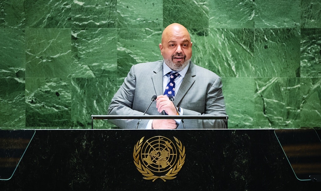 Kuwait's permanent representative to the United Nations, Ambassador Tariq Al-Bannai