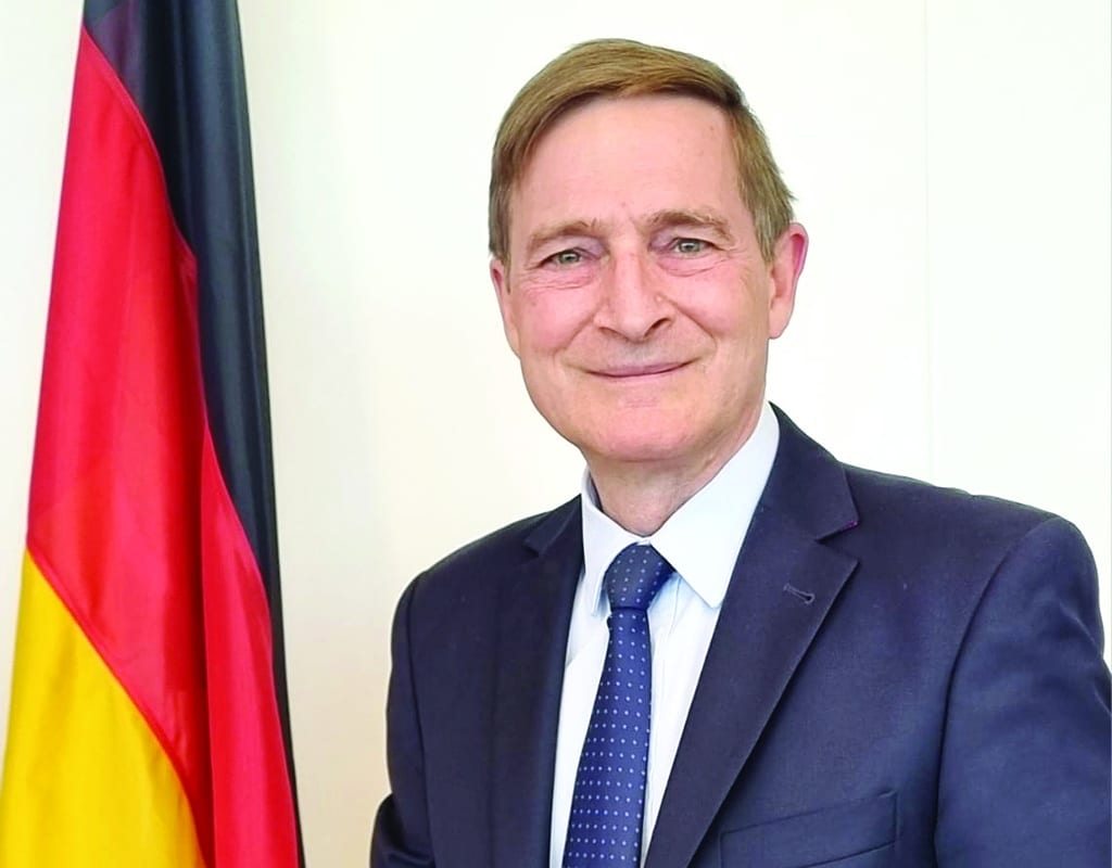 German Ambassador to Kuwait Hans-Christian Freiherr von Reibnitz