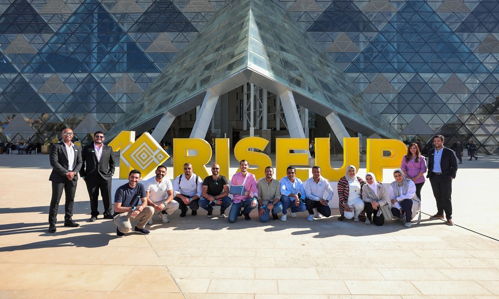 Kuwaiti entrepreneurs at RiseUp Summit in Cairo.