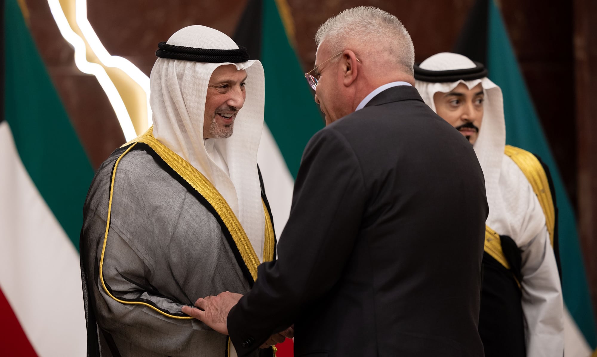 KUWAIT: Foreign Minister Sheikh Salem Abdullah Al-Jaber Al-Sabah receives heads of diplomatic missions and regional and international organizations. – KUNA photos