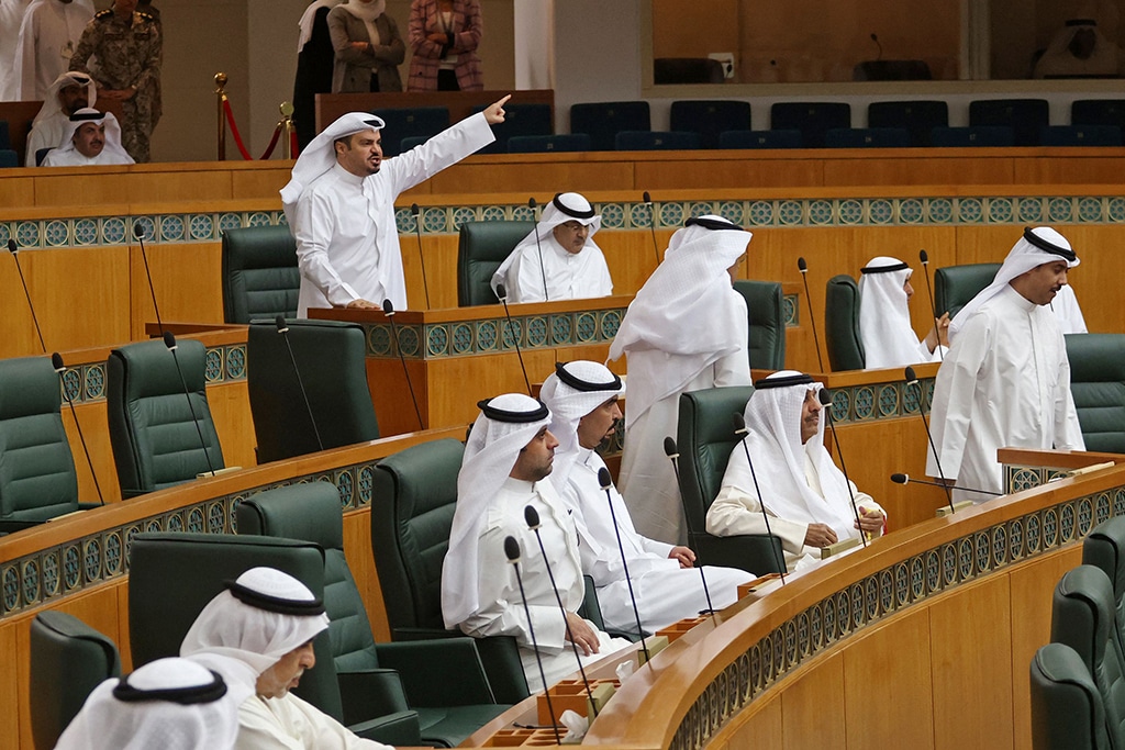 KUWAIT: MPs attend a session of the National Assembly on April 4, 2023, which was adjourned. — Photo by Yasser Al-Zayyat