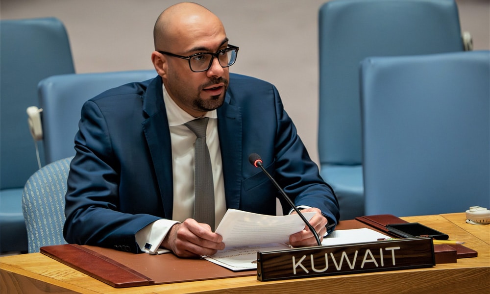 First Secretary at Kuwait Permanent Delegation to UN Fahad Hajji