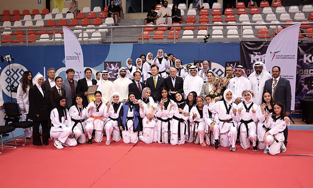 KUWAIT: Photos capture the winners’ coronation in the presence of the ambassador of Korea Chung Byung-ha and members of the Federation.