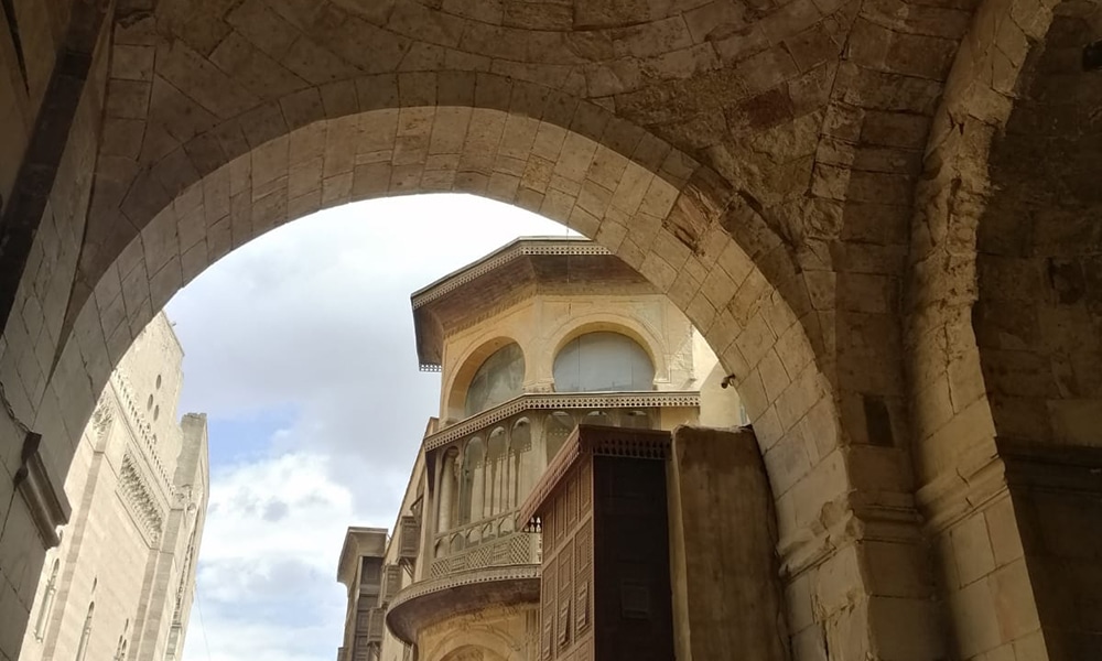 Another view of the Bab Zuweila gate