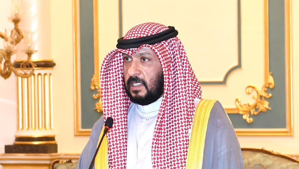 First Deputy Premier, Interior Minister and Acting Defense Sheikh Talal Al-Khaled Al-Sabah