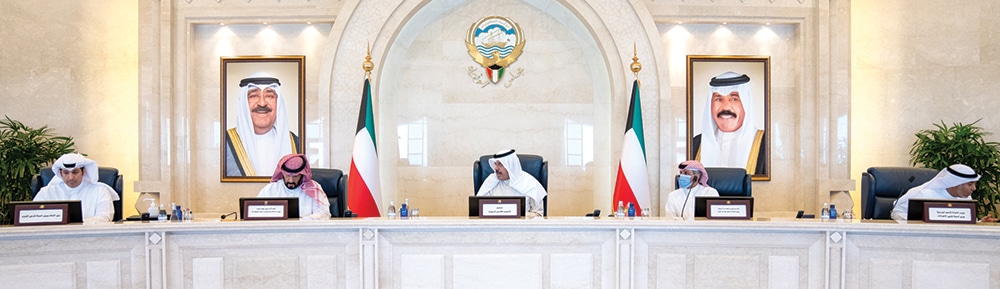 KUWAIT: Cabinet meeting was chaired by Highness the Prime Minister Sheikh Ahmad Nawaf Al-Ahmad Al-Jaber Al-Sabah. – KUNA