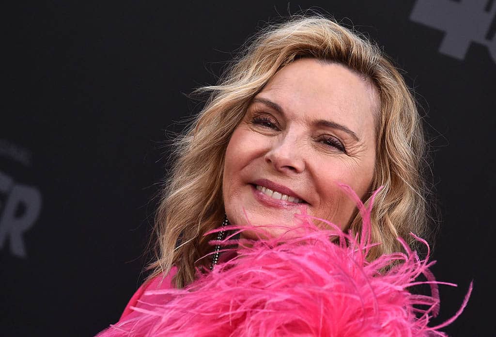 British-Canadian actress Kim Cattrall attends the 'Queer as Folk' premiere at Outfest at Ace Hotel in Los Angeles, California.--AFP
