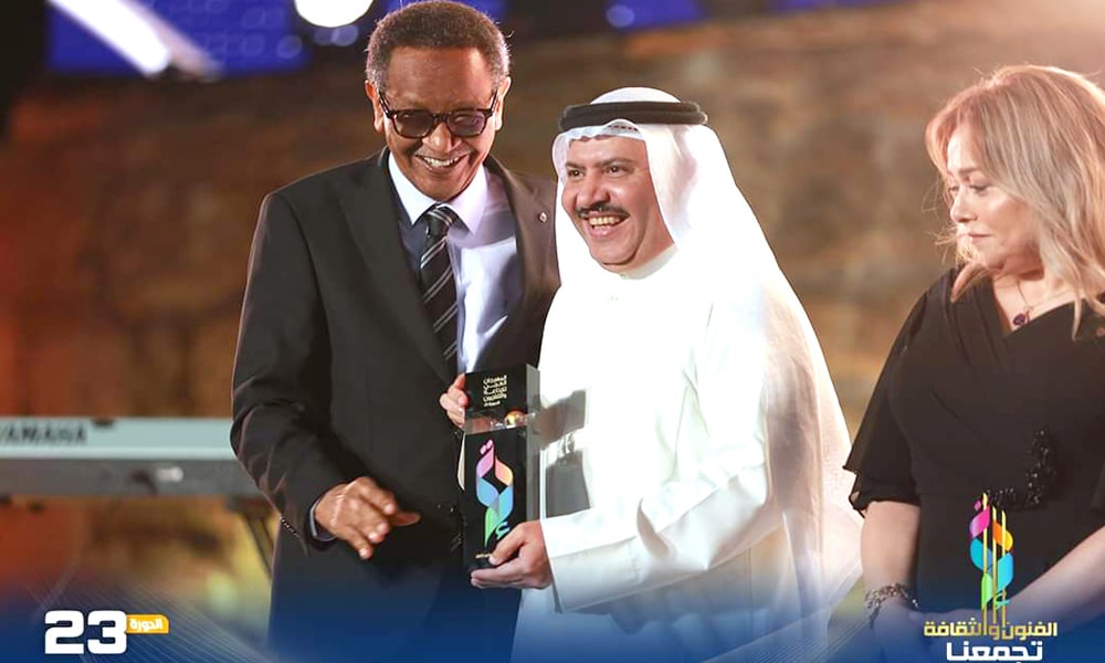 Honoring Kuwaiti winners of Arab Radio and Television Festival awards