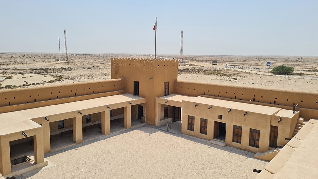 The site from above.