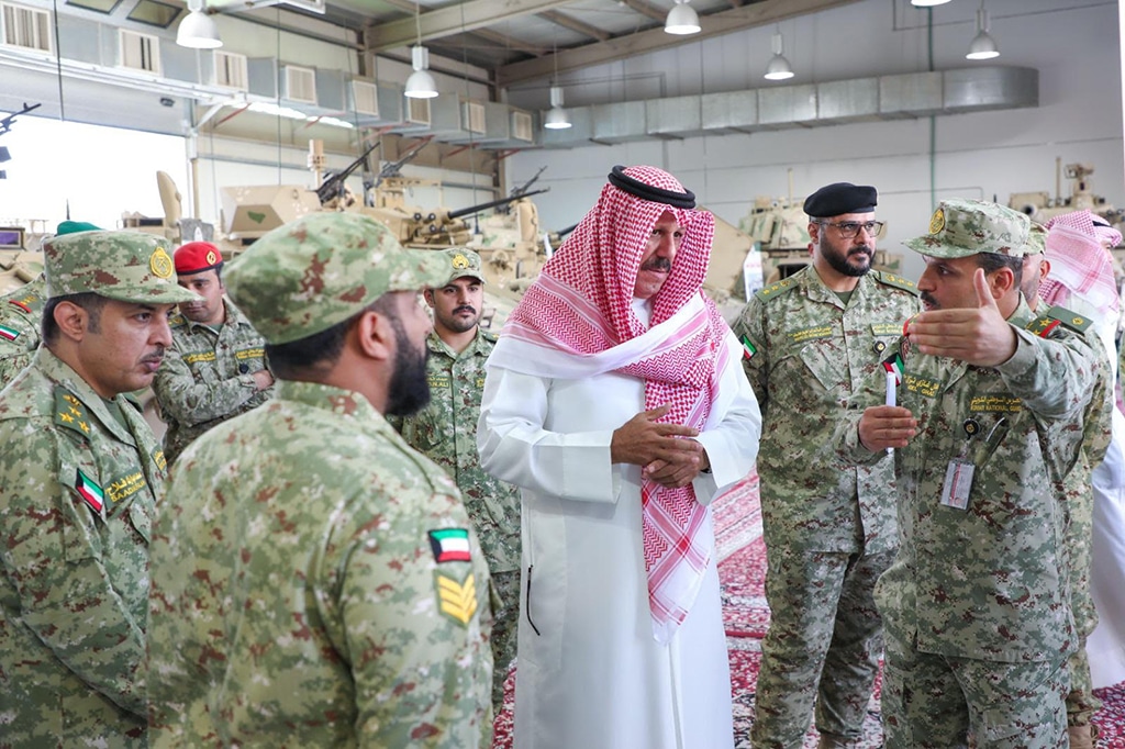 National Guard Deputy tours Al-Sumud Camp