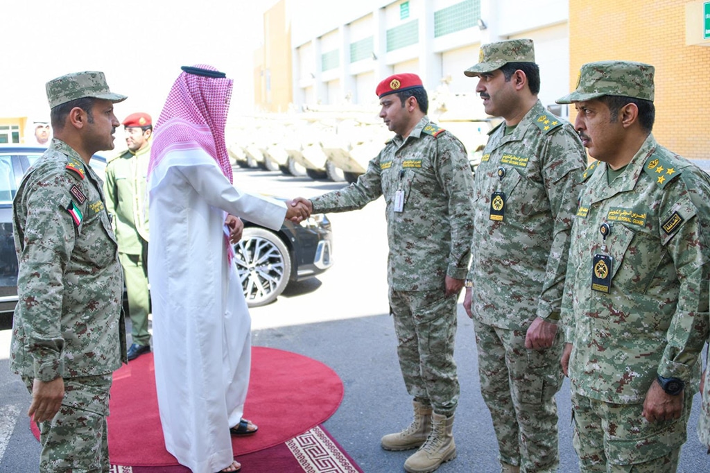 National Guard Deputy tours Al-Sumud Camp