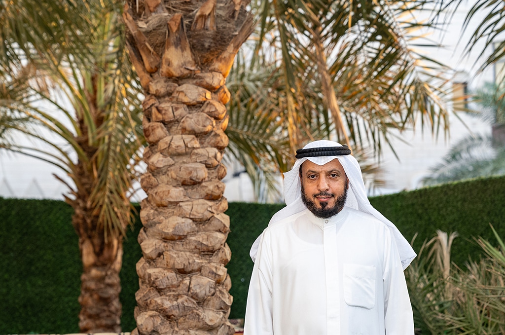 Kuwaiti farmer Mubarak Al-Haifi