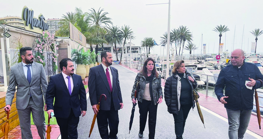 MADRID: A delegation representing Kuwait Municipal Council explores the successful endeavors and work mechanisms of the city's Municipal.- KUNA photos